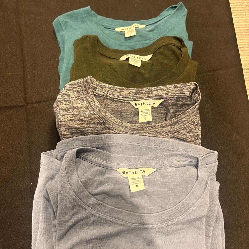 Athleta Women's T-Shirt Bundle